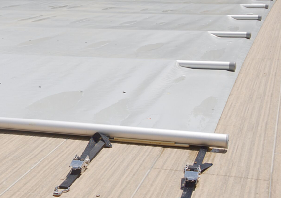 PVC covers with rods