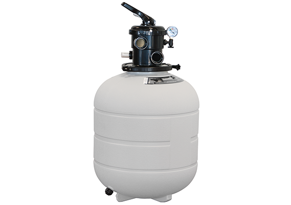 Blow-molded sand filters