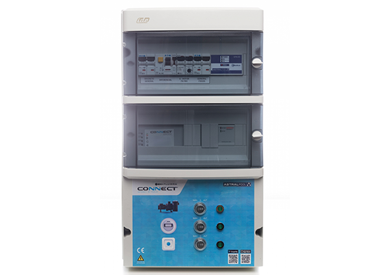 Pool automation cabinet
