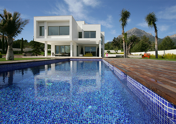Revestimiento vítreo para piscina