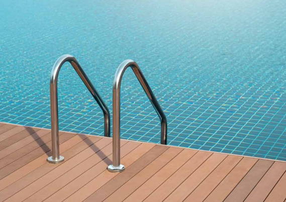 Accesso alla piscina
