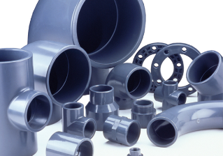 PVC valves, fittings and pipe