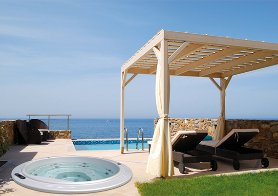 Spa privé encastré 