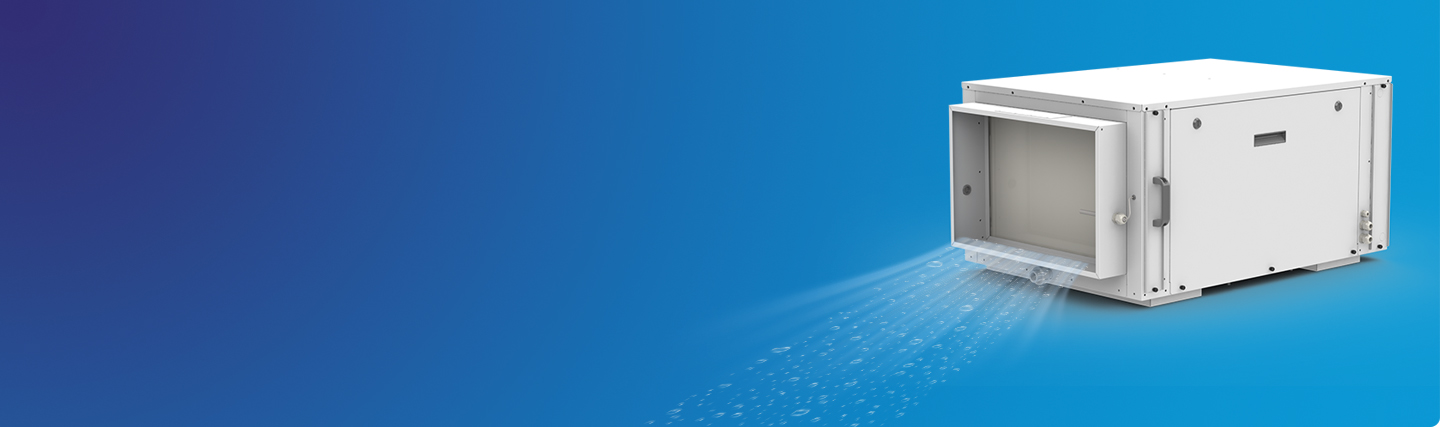 Ducted dehumidifiers